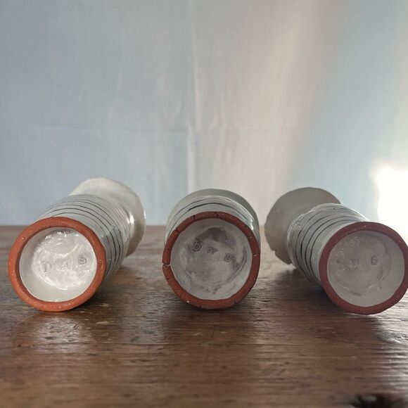 Set of 3 Minimal Boho Mini Vases - Picture 6 of 6